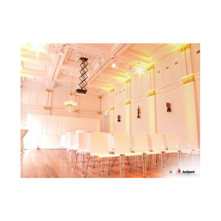 Support plafond motorisé Audipack AUD-P1984 | 1090 mm | pantographe - AUD-P1984 - Audipack