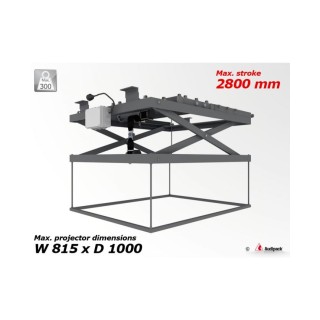 Support plafond Audipack AUD-P3604 | Motorisé | Pantographe - AUD-P3604 - Audipack