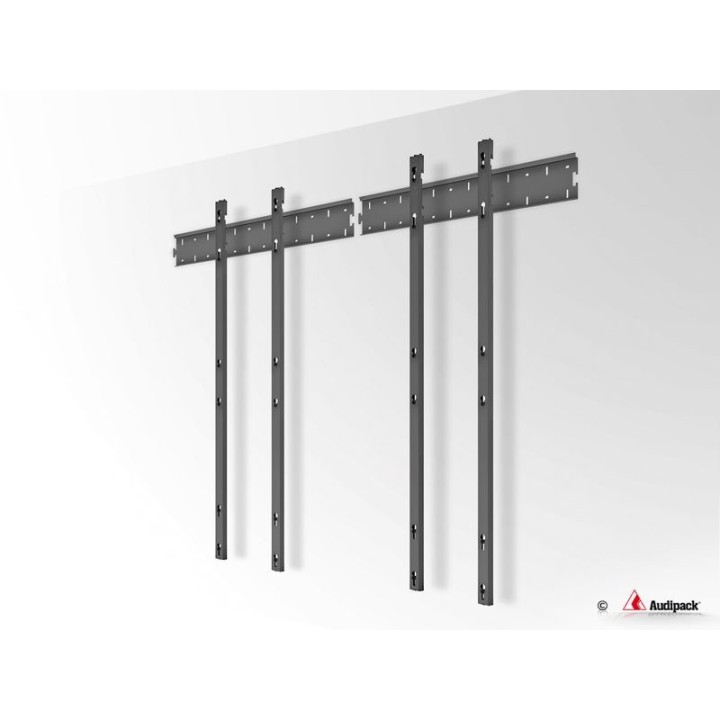 Double barre verticale Audipack AUD-MA-400 | VESA 400 mm | simple 46p paysage - AUD-MA-400 - Audipack