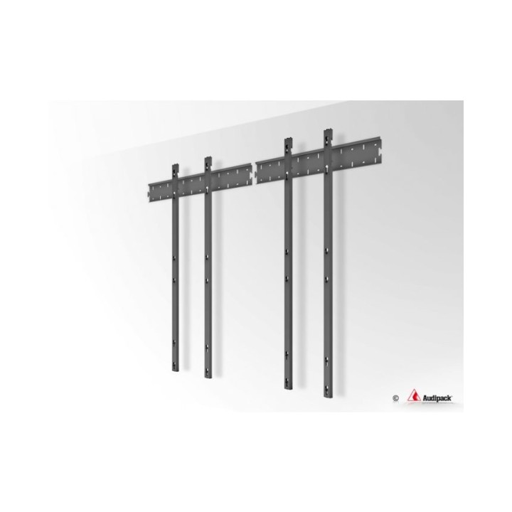 Support mural Audipack AUD-MA-3-60 | Triple barre VESA | 60 pouces - AUD-MA-3-60 - Audipack