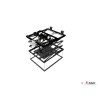 Support motorisé plafond  Audipack AUD-PCL-1070-3 | 237-2130mm | 100kg