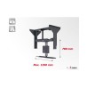 Support plafond motorisé Audipack AUD-FCL-B1 | vertical | écran 42p