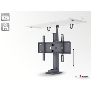 Support motorisé Audipack AUD-P5321 | intégré meuble | écran 55p - AUD-P5321 - Audipack