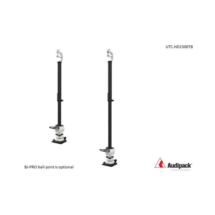 Tube télescopique Audipack AUD-UTC-HD1500TB | 700-1500 mm | pour BJ-PRO - AUD-UTC-HD1500TB - Audipack