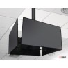 Supports plafond Audipack AUD-FCM4-6075 | 4 écrans 60p-75p | hauteur ajustable
