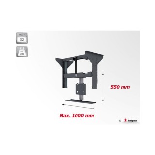Support plafond motorisé Audipack AUD-FCL-A1 | vertical | écran 32p - AUD-FCL-A1 - Audipack