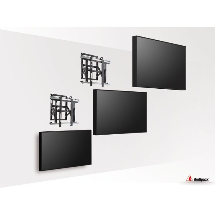 Support mural Audipack AUD-VWM-MH3 | écran 65" max | Push-up - AUD-VWM-MH3 - Audipack