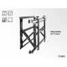 Support mural Audipack AUD-VWM-MH3 | écran 65" max | Push-up