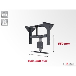 Support plafond motorisé Audipack AUD-FCL-A | vertical | 32p - AUD-FCL-A - Audipack