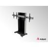 Chariot visioconférence Audipack AUD-VCF-SL2-55 | 2x55" | VESA 600x400