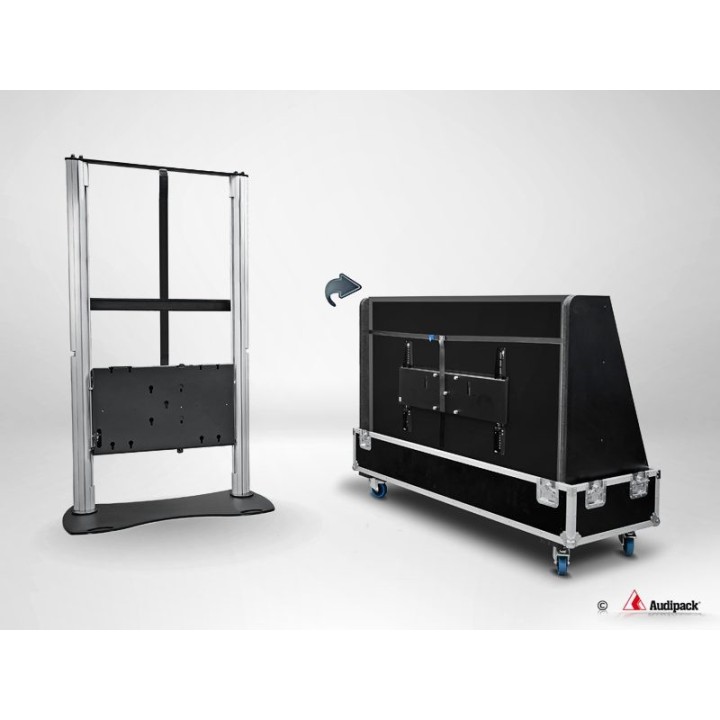 Pied de sol motorisé Audipack AUD-FS-QR120E | ajustable max 100p | max 120 Kg - AUD-FS-QR120E - Audipack
