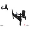 Support mural orientable Audipack AUD-FWA-120 | 120 kg max | noir