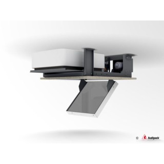 Support motorisé compact Audipack AUD-MKT-C150 | Mirror-Kit | projecteur 465x450x150 mm - AUD-MKT-C150 - Audipack