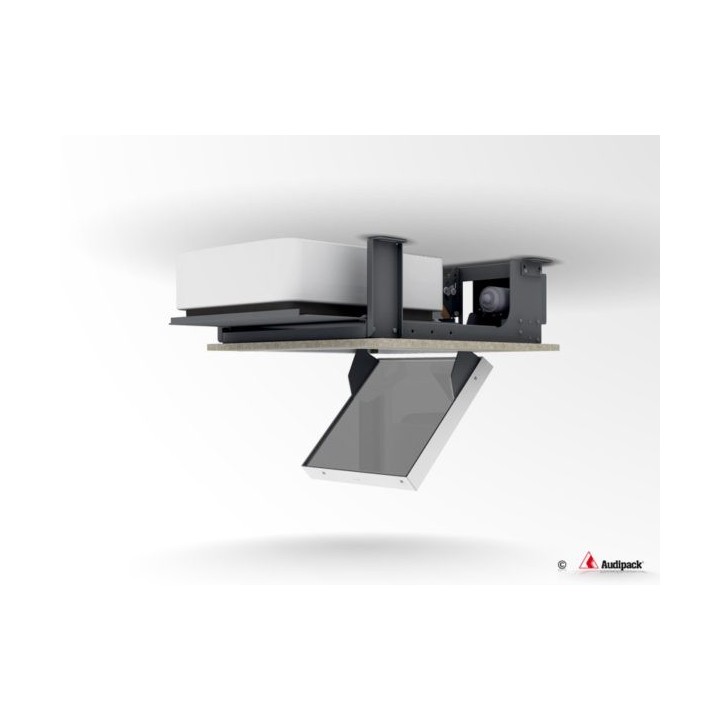 Support motorisé compact Audipack AUD-MKT-C150 | Mirror-Kit | projecteur 465x450x150 mm - AUD-MKT-C150 - Audipack