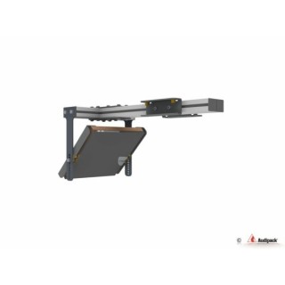 Support plafond Audipack AUD-P2817 | Projection sol | Surface miroir 200x200 mm - AUD-P2817 - Audipack
