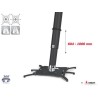Support plafond télescopique Audipack AUD-QFIX3-1000T | universel | noir