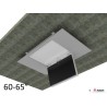 Support motorisé plafond Audipack AUD-FFCL-6065 | 60-65p | poids max. 50 kg