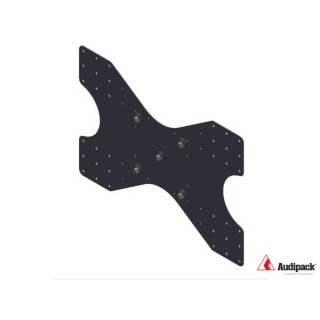 Support de montage Audipack AUD-UFPRO-V600 | VESA 200-600 | Noir - AUD-UFPRO-V600 - Audipack