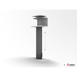 Support de table motorisé Audipack AUD-P5466 | W296xD180xH181 mm | caméra - AUD-P5466 - Audipack