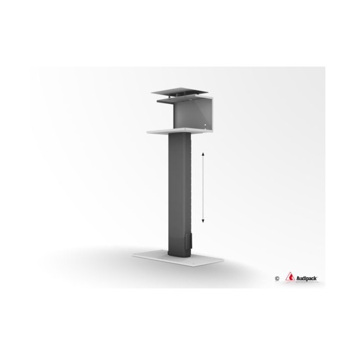 Support de table motorisé Audipack AUD-P5466 | W296xD180xH181 mm | caméra - AUD-P5466 - Audipack
