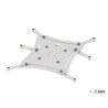Support mural Audipack AUD-QFIX-3W | QFix-3 mount | max. load 20kg | white