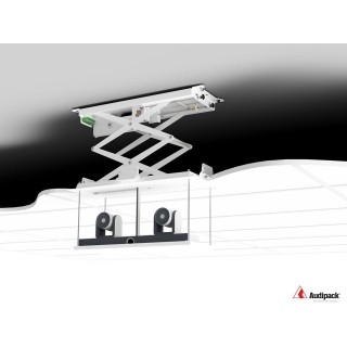 Support motorisé plafond Audipack AUD-VCCL-PED-2 | Dual VC Camera - AUD-VCCL-PED-2 - Audipack