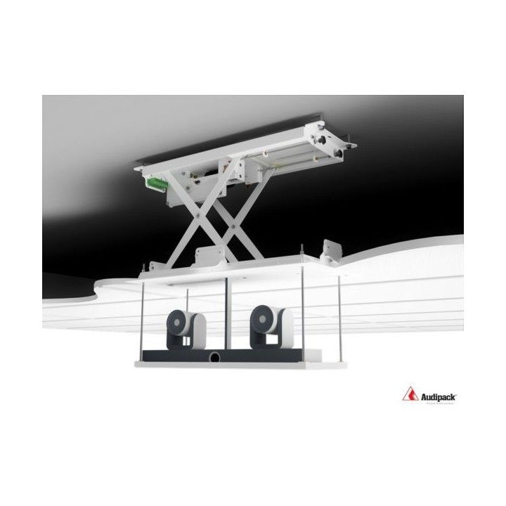 Support motorisé plafond Audipack AUD-VCCL-PED-1 | Dual VC Camera - AUD-VCCL-PED-1 - Audipack