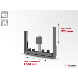 Support motorisé Audipack AUD-FPL-A1 | pour écrans | Model A1 - AUD-FPL-A1 - Audipack