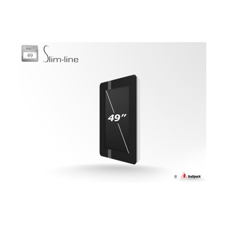 Boîtier extérieur Audipack AUD-FSMO-N49SP | Slim Line | 49p | Portrait - AUD-FSMO-N49SP - Audipack