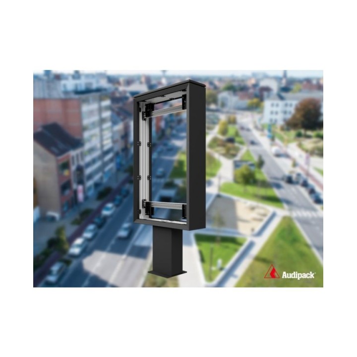 Totem extérieur Audipack AUD-FOD-55XE4FM | Double Face | 55 pouces - AUD-FOD-55XE4FM-LG - Audipack