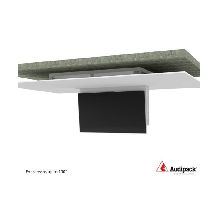 Ascenseur de plafond Audipack AUD-FFCL-90100 | Écran jusqu'à 100" | Installation facile - AUD-FFCL-90100 - Audipack