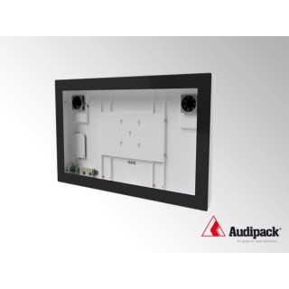 Caisson Slim outdoor Audipack AUD-FSMO-N55S | IP55 55p | vitre paysage - AUD-FSMO-N55S - Audipack