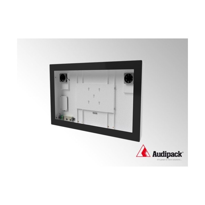 Caisson Slim outdoor Audipack AUD-FSMO-N55S | IP55 55p | vitre paysage - AUD-FSMO-N55S - Audipack