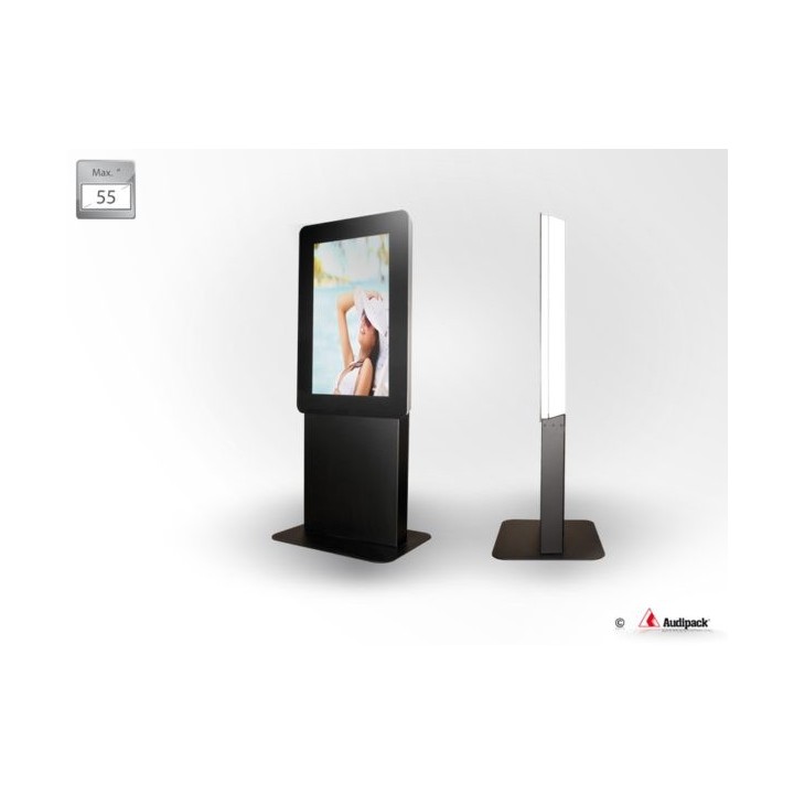 Totem indoor Audipack AUD-FPD-55PO | Écran 55p | Portrait - AUD-FPD-55PO - Audipack