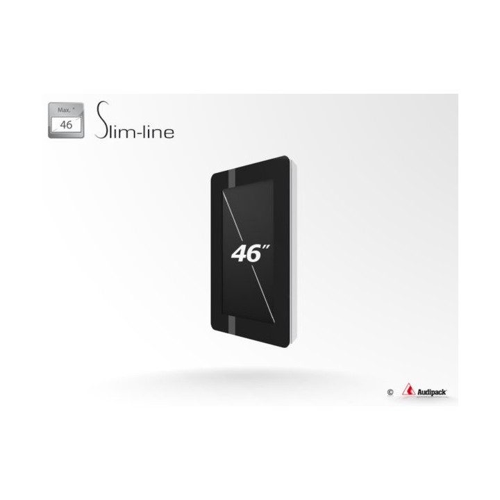 Caisson Slim Audipack AUD-FSMO-N46SP | outdoor IP55 | 46p avec vitre - AUD-FSMO-N46SP - Audipack