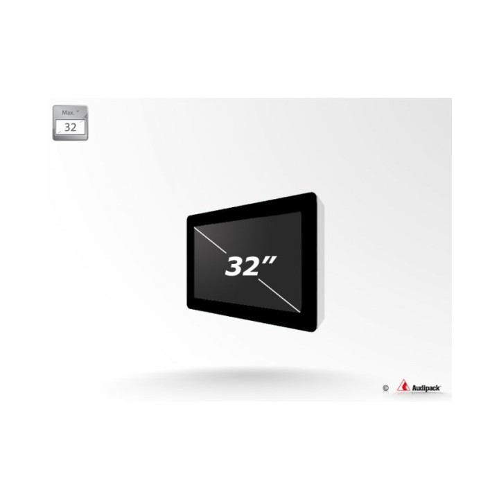Caisson outdoor Audipack AUD-FSMO-N32 | IP55 32p | verre de protection - AUD-FSMO-N32 - Audipack