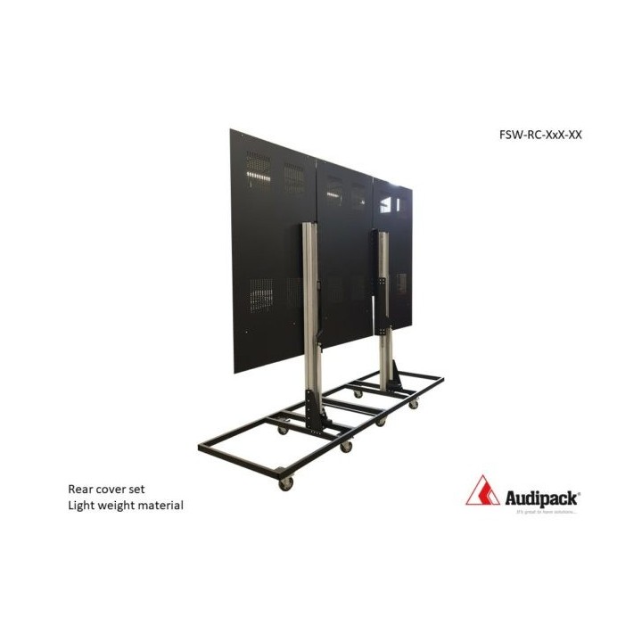 Cache arrière Audipack AUD-LSW-RC4X4-5050 | 16 unités LED | 600x400 mm - AUD-LSW-RC4X4-5050 - Audipack