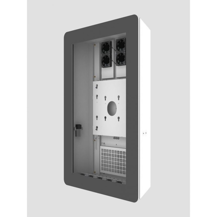 Caisson de protection extérieur Audipack AUD-FSMO-N55HBVP | 55 pouces | Portrait - AUD-FSMO-N55HBVP - Audipack