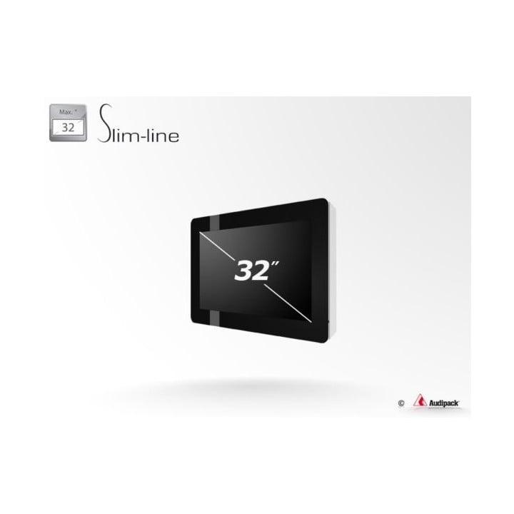 Caisson Slim Audipack AUD-FSMT-N32S | indoor IP30 | verre renforcé - AUD-FSMT-N32S - Audipack