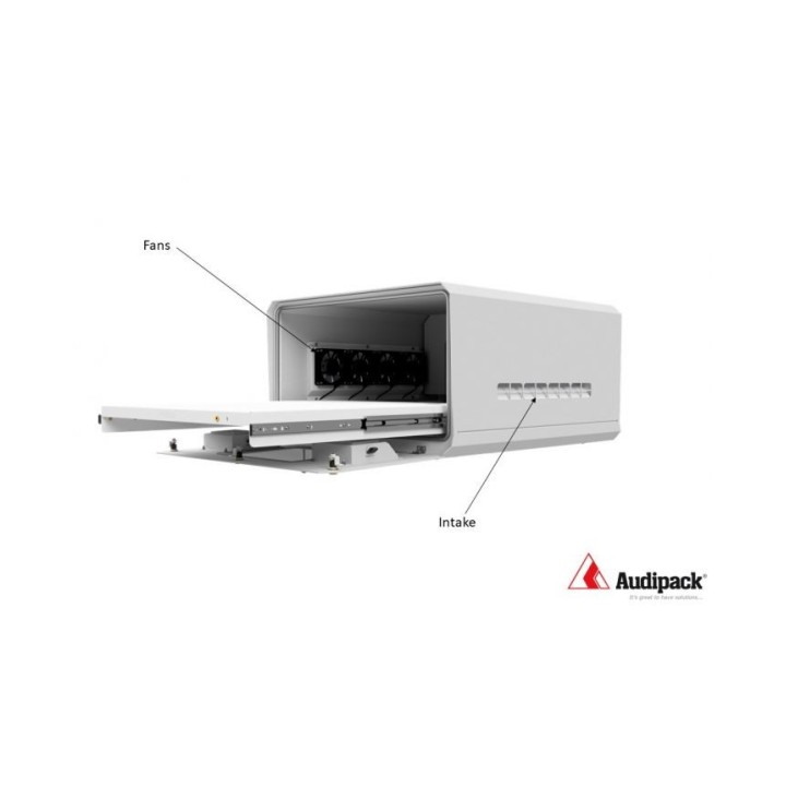 Boîtier de projecteur extérieur Audipack AUD-KRYO-M | taille moyenne | Durable - AUD-KRYO-M - Audipack