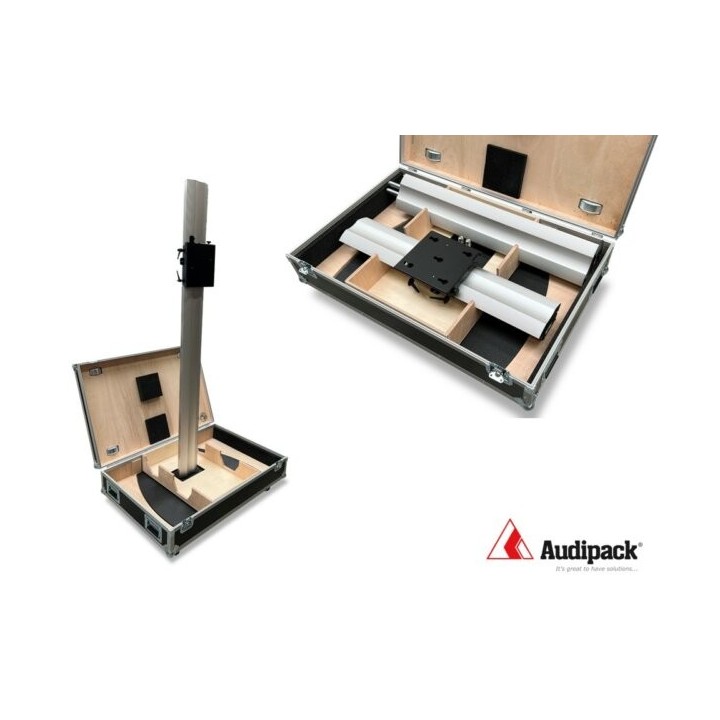 Flightcase Audipack AUD-FC-FS-942T | Support de sol | Robuste - AUD-FC-FS-942T - Audipack