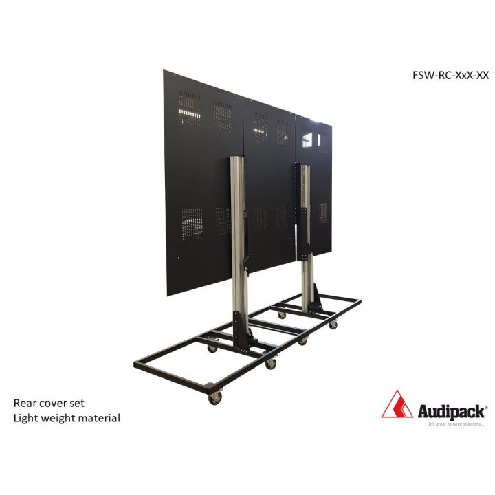 Cache arrière Audipack AUD-LSW-RC4X4-6060 | 16 unités LED | 500x500 mm - AUD-LSW-RC4X4-6060 - Audipack