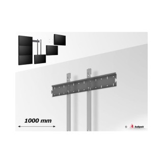 Barre horizontale Audipack AUD-VWM-BPH-1000 | 1000 mm | mur d'image - AUD-VWM-BPH-1000 - Audipack