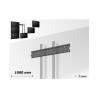 Barre horizontale Audipack AUD-VWM-BPH-1000 | 1000 mm | mur d'image
