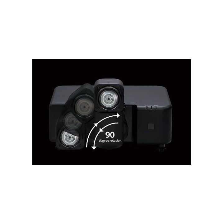 Fujifilm - Videoprojecteur 6000 lm 4K 3840X2160 1920x1200 1DLP - Noir Fujifilm
