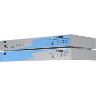 Extendeur DVI, RS232 et audio sur fibre optique 4x LC à 300m Gefen