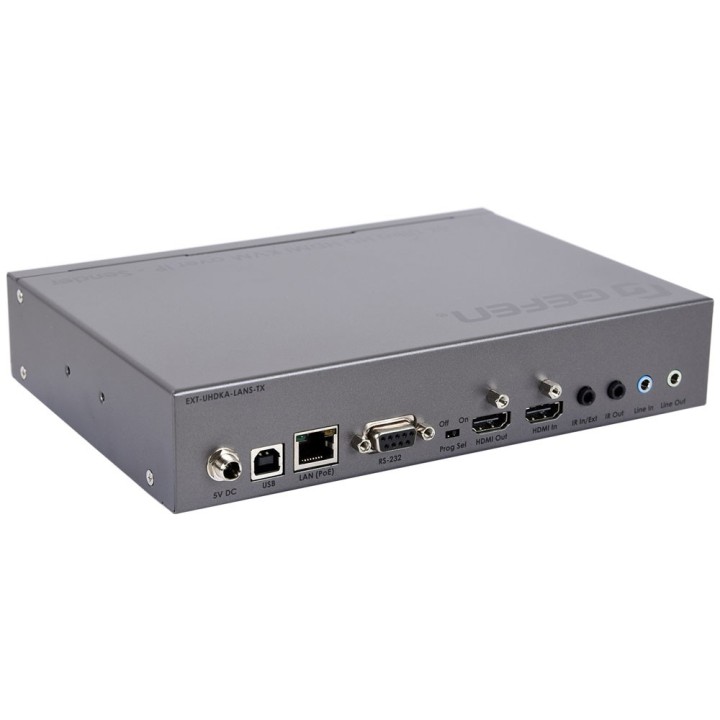 Emetteur Vidéo sur IP en KVM HDMI 4K HDR, USB, audio, RS232, IR Gefen