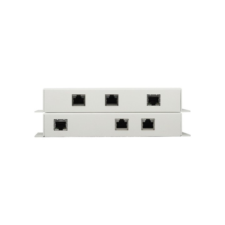 Extendeur DVI, USB, RS232 et Lan sur 2x Cat5 jusqu'à 100 m Gefen