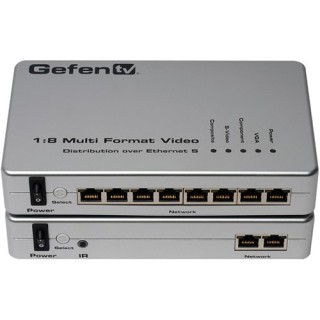 Distributeur 1x8 GefenTv multi-formats vidéo sur ethernet Gefen