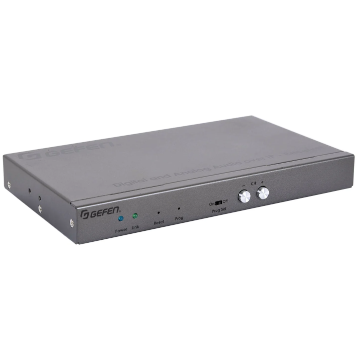 Récepteur Audio analog et digital et sur IP avec RS232 et IR Gefen